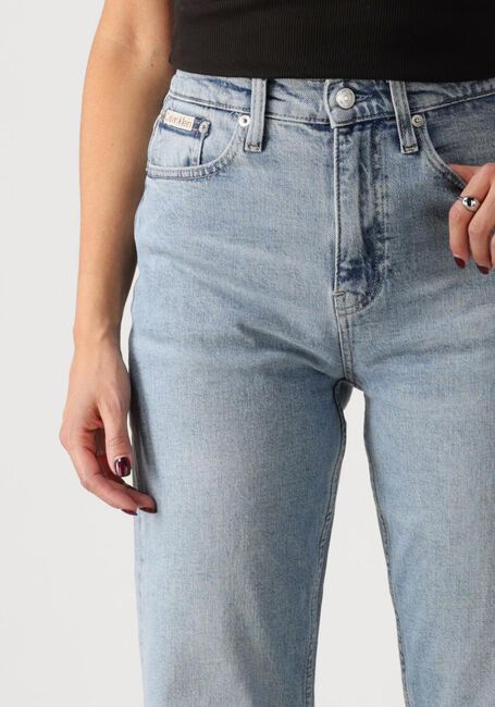 Hellblau CALVIN KLEIN Straight leg jeans HIGH RISE STRAIGHT - large