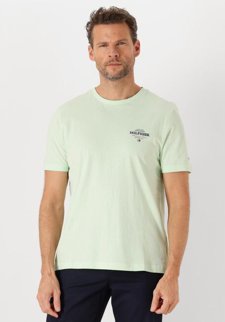 Grüne TOMMY HILFIGER T-shirt MONOTYPE ALL AMERICAN TEE - large