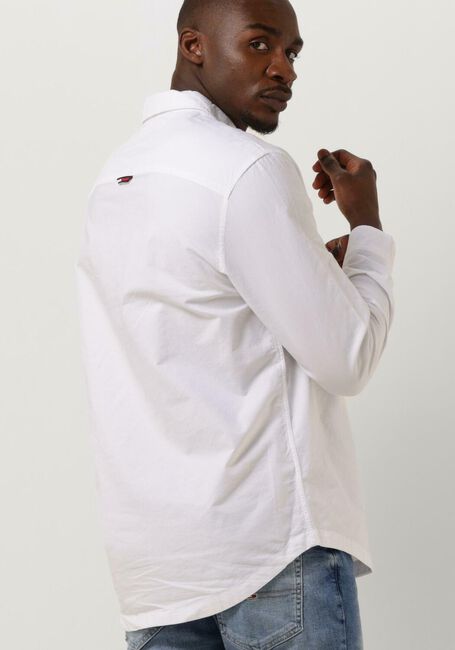 Weiße TOMMY JEANS Casual-Oberhemd TJM CLASSIC OXFORD SHIRT - large