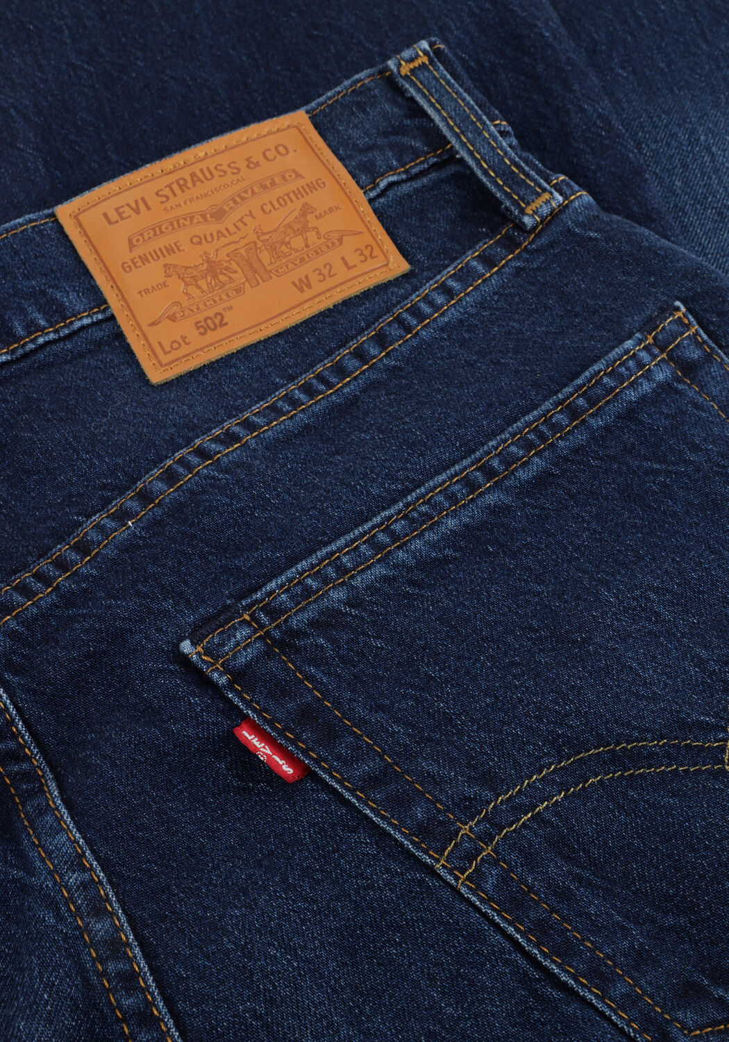 Dunkelblau LEVI'S Straight leg jeans 502 TAPER - large