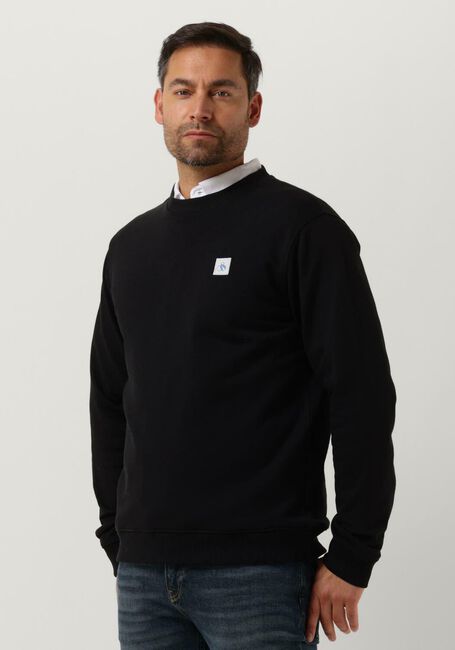 Schwarze SCOTCH & SODA Sweatshirt CLASSIC ESSENTIAL CREWNECK SWEATSHIRT - large