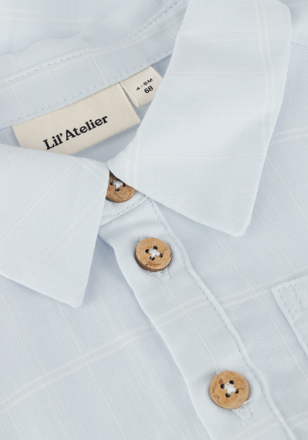 Hellblau LIL' ATELIER Strampler & Einteiler NBMFRIDO SS LOOSE BODY SHIRT LIL - large