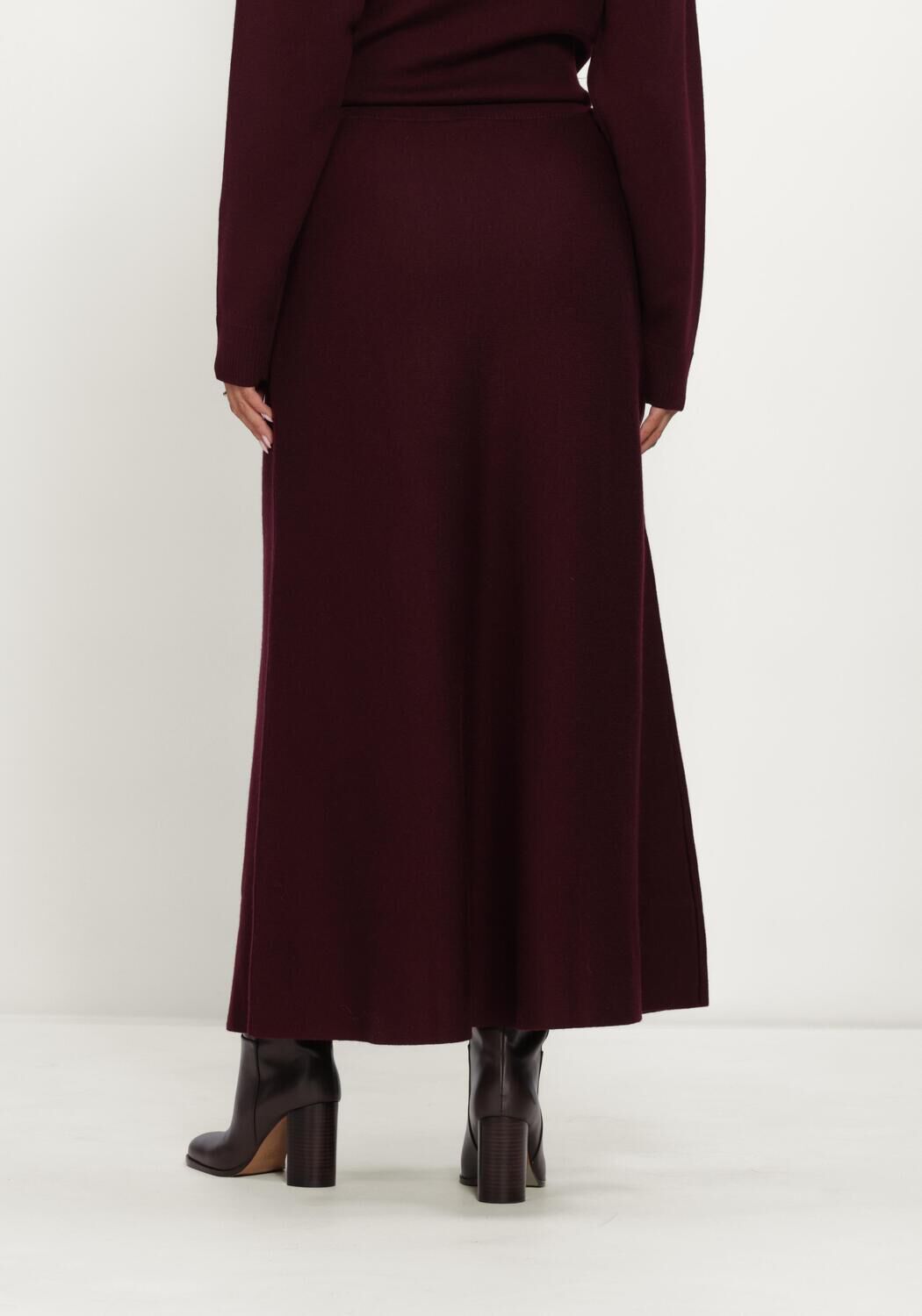 Bordeaux TWIST & TANGO Maxirock FELINA KNITTED SKIRT - large