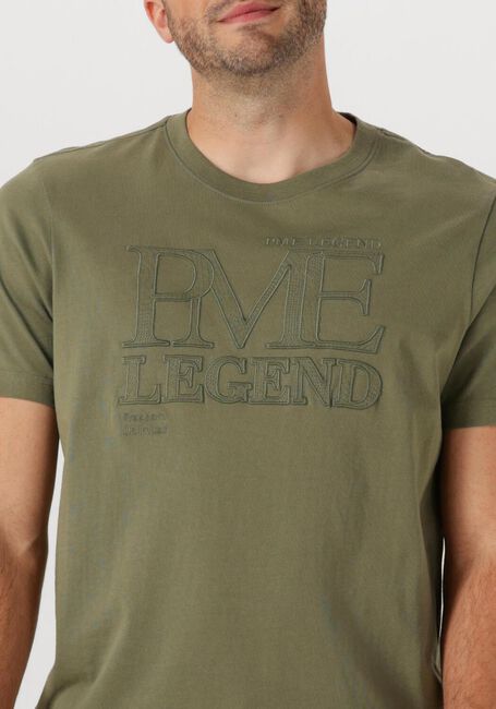 Olive PME LEGEND T-shirt SINGLE JERSEY - large
