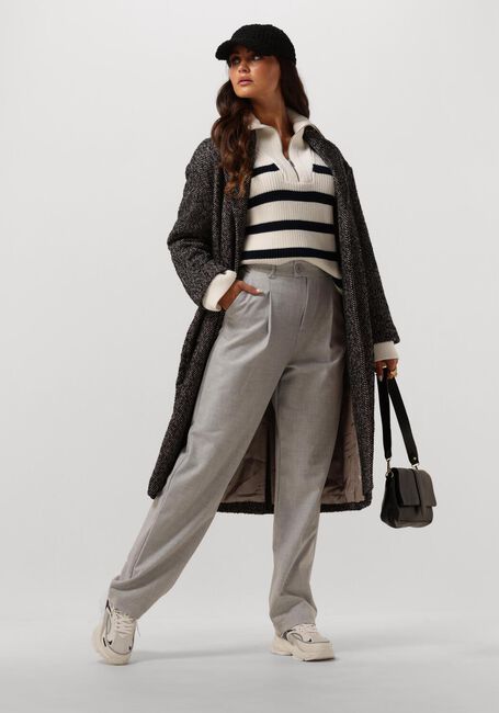 Graue SECOND FEMALE Mäntel CAKILE CLASSIC COAT - large