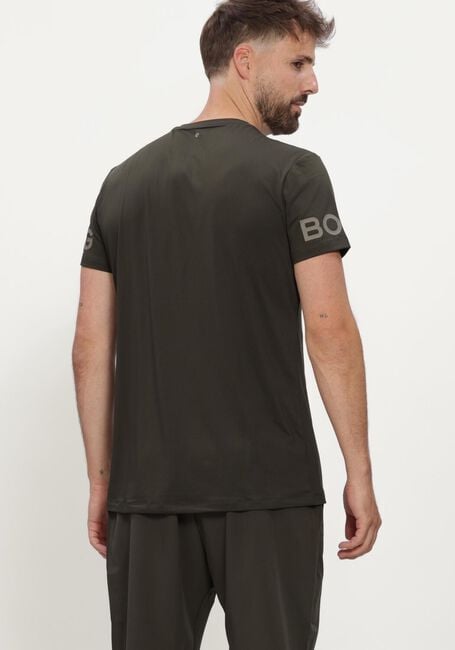 Khaki BJORN BORG T-shirt BORG T-SHIRT - large