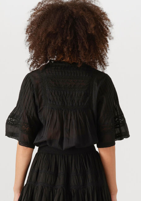 Schwarze NEO NOIR Blusen SIAMA S VOILE BLOUSE - large