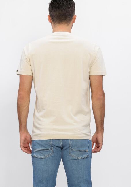 Beige PME LEGEND T-shirt ACID WASH + GARMENT DYE - large