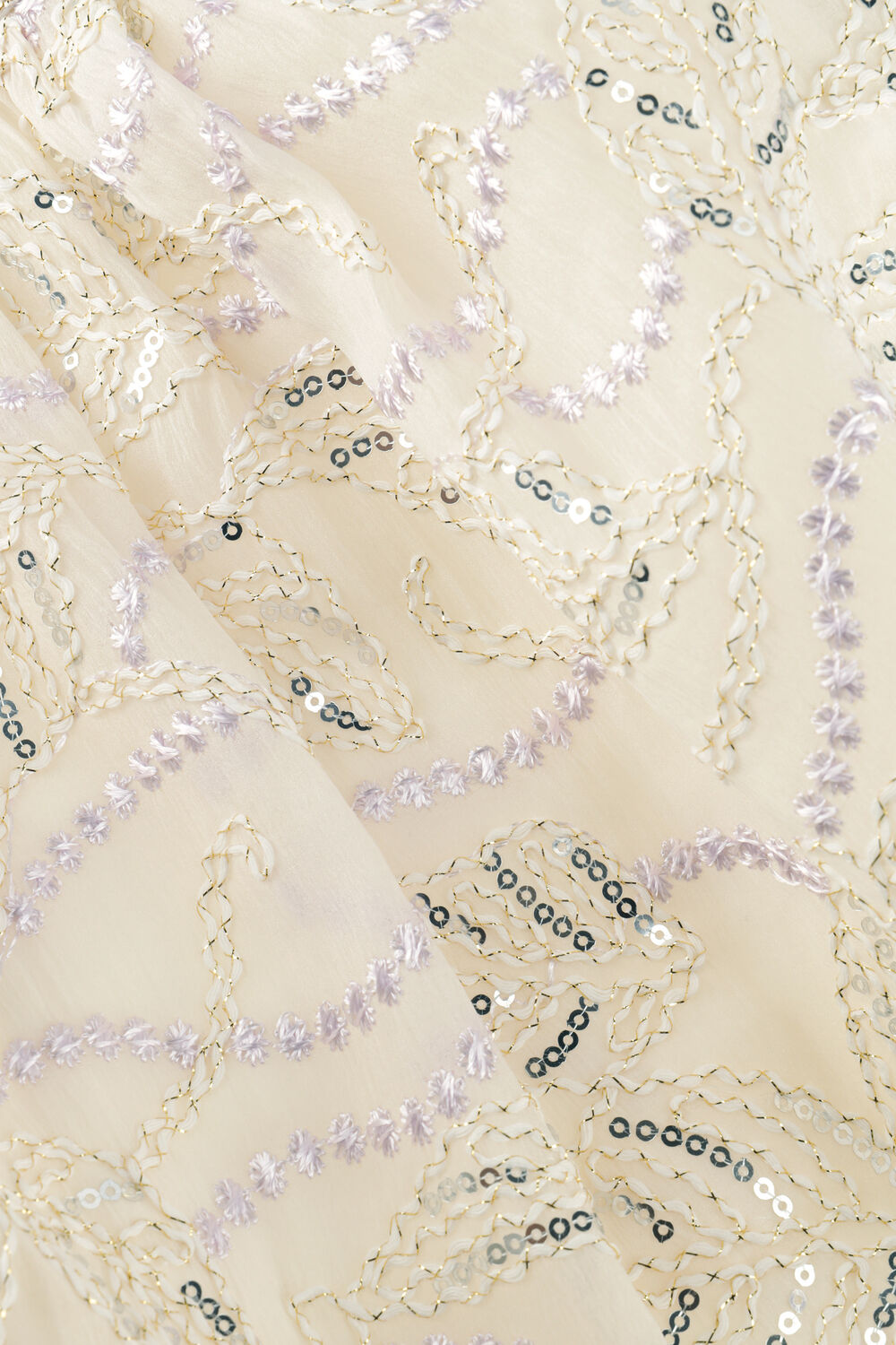 Creme LIKE FLO Minirock SEMMIE FANCY EMBROIDERY SKIRT - large