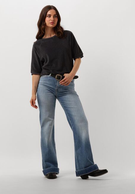 Dunkelgrau BY-BAR Top NEVA SLUB TOP - large