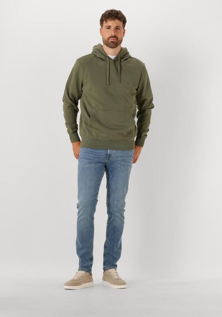 Olive TOMMY HILFIGER Sweatshirt ESSENTIAL TERRY HOODY - large