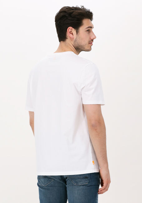 Weiße TIMBERLAND T-shirt SS K-R BRAND TREE T - large