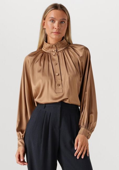 Goldfarbene DEA KUDIBAL Blusen NICOLA - large