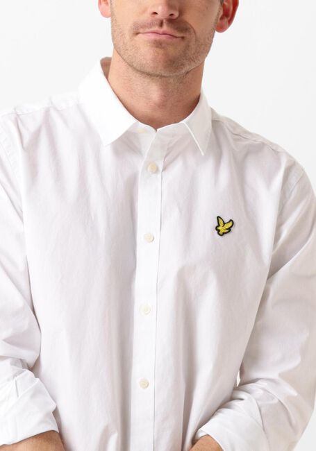 Weiße LYLE & SCOTT Casual-Oberhemd LONG SLEEVE POPLIN - large