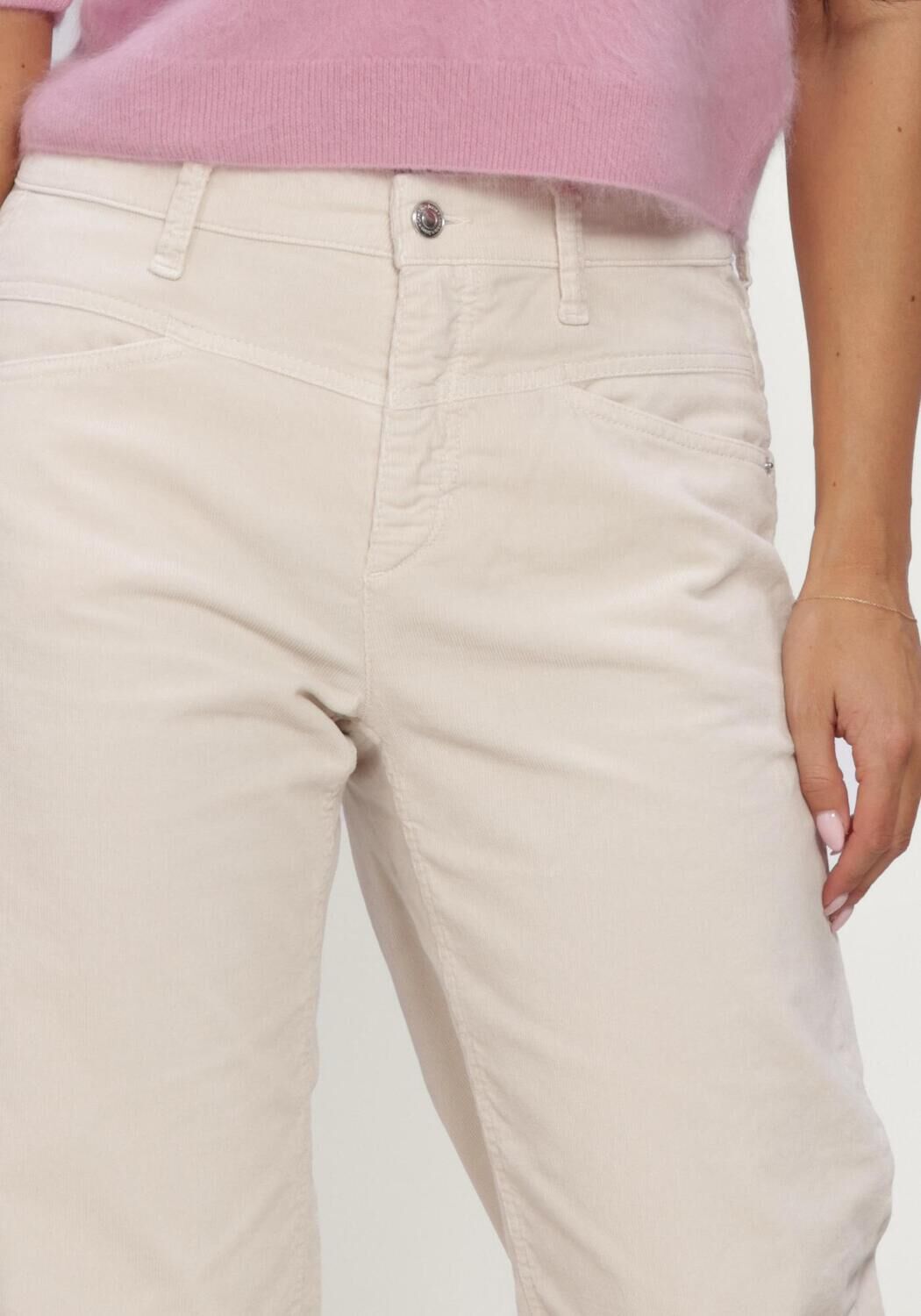 Beige CAMBIO Weite Hose EILIN - large