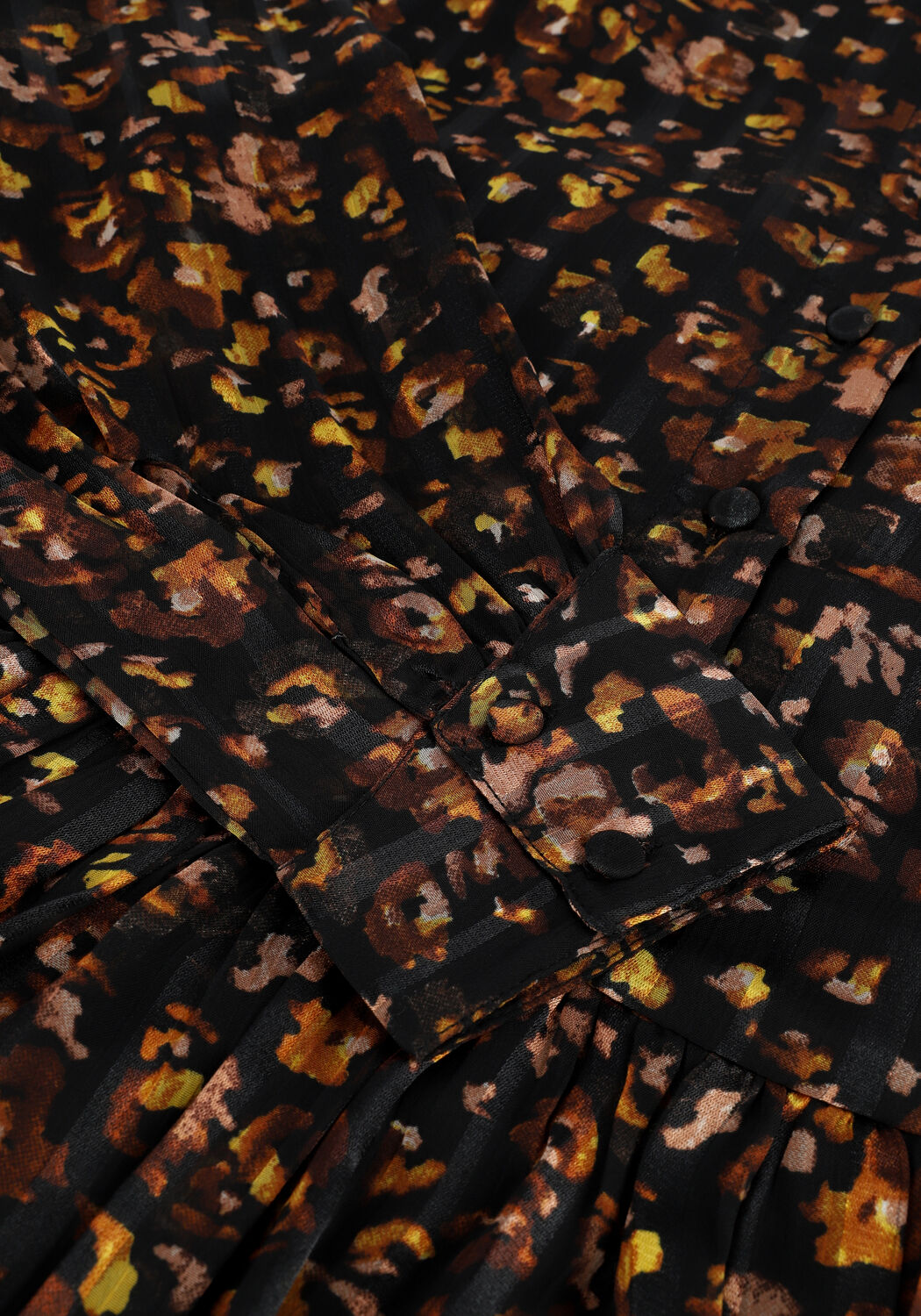 Schwarze Y.A.S. Minikleid YASLEONORI LS DRESS - large