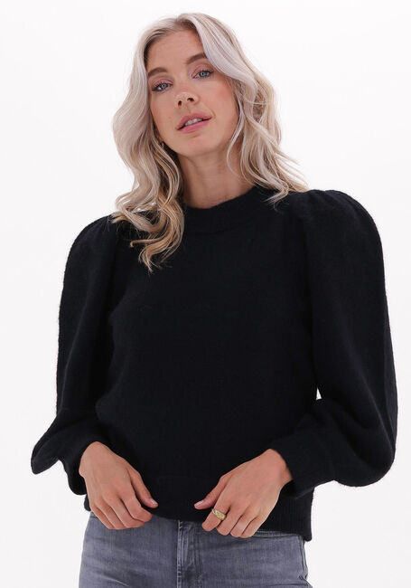Schwarze GESTUZ Pullover ALPHAGZ PULLOVER - large