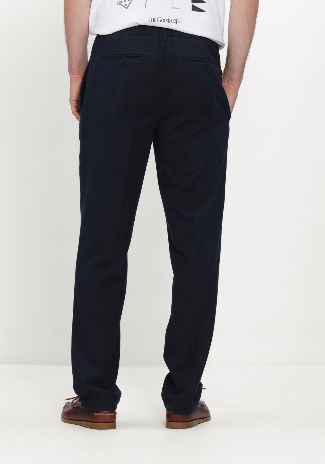 Dunkelblau THE GOODPEOPLE Hose BUENO - large