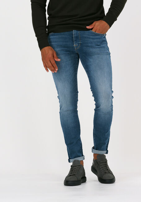 Blaue SELECTED HOMME Slim fit jeans SLHSLIM-LEON 6266 M.B SU-ST JE - large