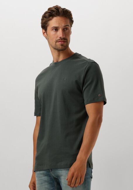 Grüne CAST IRON T-shirt SHORT SLEEVE R-NECK REGULAR FIT INTERLOCK - large