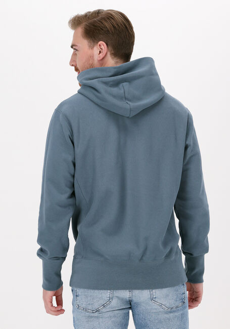 Hellblau CHAMPION Sweatshirt HOODED SWEATSHIRT MEN - large