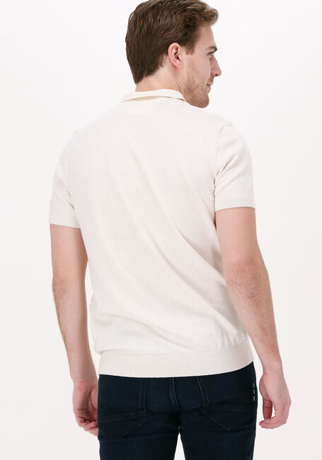 Nicht-gerade weiss SELECTED MEN Polo-Shirt SLHBERG SS POLO NECK B - large