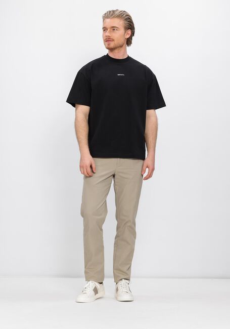 Schwarze GENTI T-shirt T-SHIRT SS 1242 - large