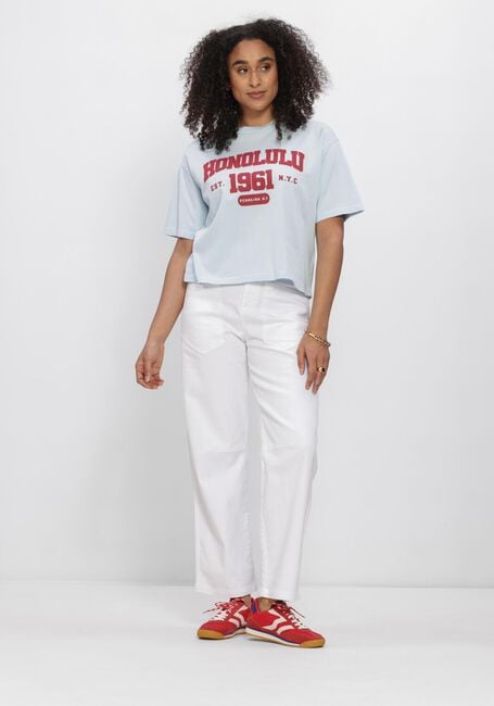 Blaue PENN & INK Blusen T-SHIRT PRINT - large