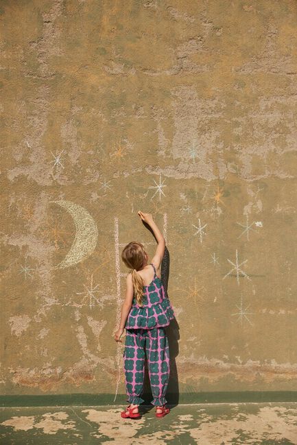 Gr&uuml;ne Jelly Mallow Cargohosen CLOVER ALADIN PANTS - large