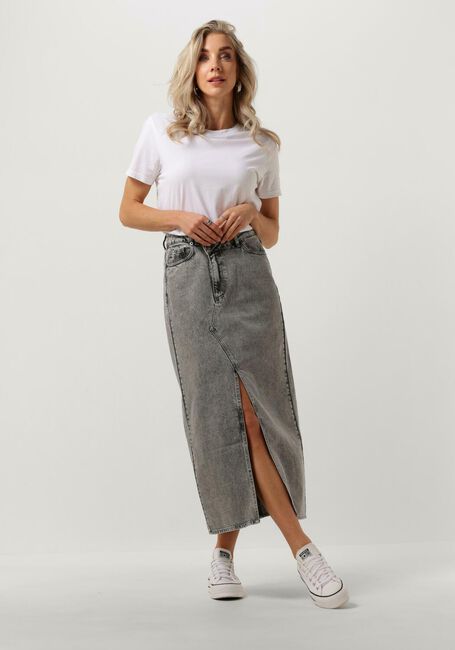 Graue CO'COUTURE Maxirock VIKA ASYM SLIT SKIRT - large