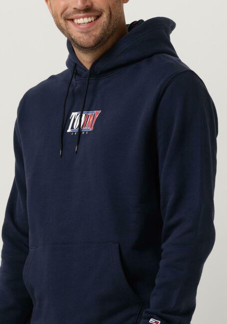Dunkelblau TOMMY JEANS Sweatshirt TJM REG ESSENTIAL GRAPHIC HOODIE - large