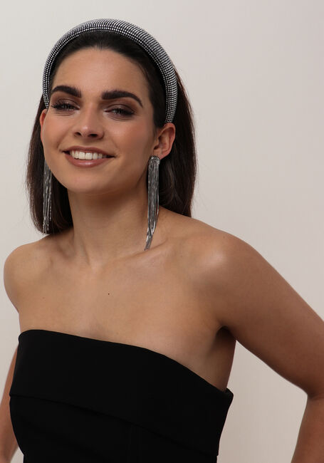 Silberne BECKSONDERGAARD Haarbänder GLIM HAIRBRACE - large