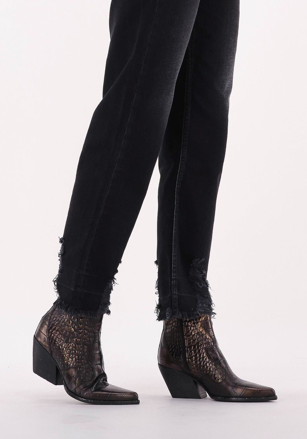 Bronzefarbene ELENA IACHI Cowboystiefel E2040 - large