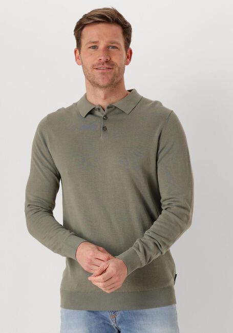 Grüne SAINT STEVE Polo-Shirt BEREND - large