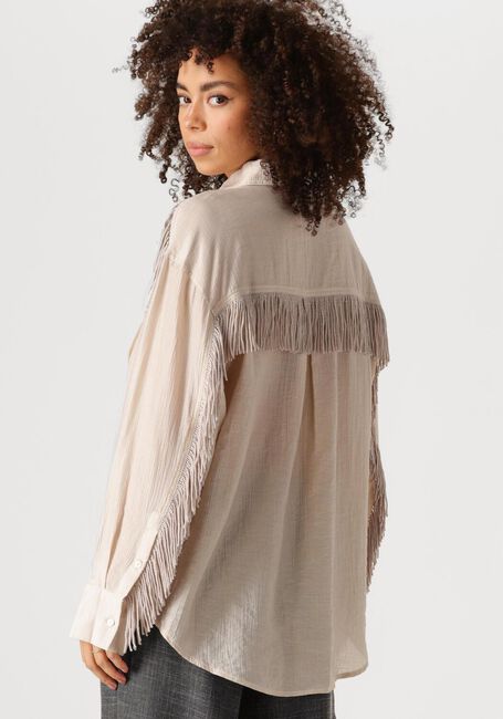 Beige COPENHAGEN MUSE Blusen CMPOPSY-SHIRT - large