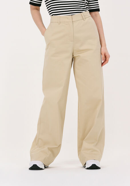 Khaki VANILIA Weite Hose WIDE COTTON TWILL PANTS - large