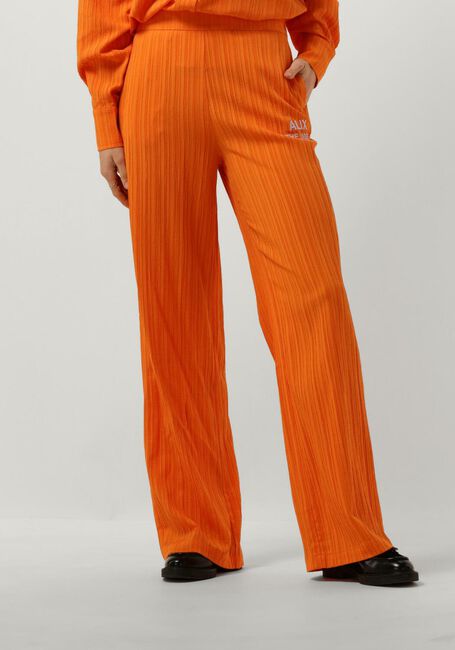 Orangene ALIX THE LABEL Weite Hose LADIES WOVEN KRINKLE PANTS - large