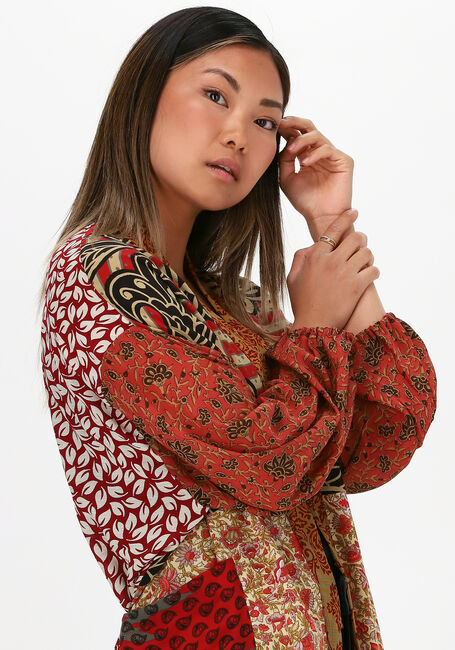 Mehrfarbige/Bunte SISSEL EDELBO Kimono POCKET LONG MIX KIMONO - large