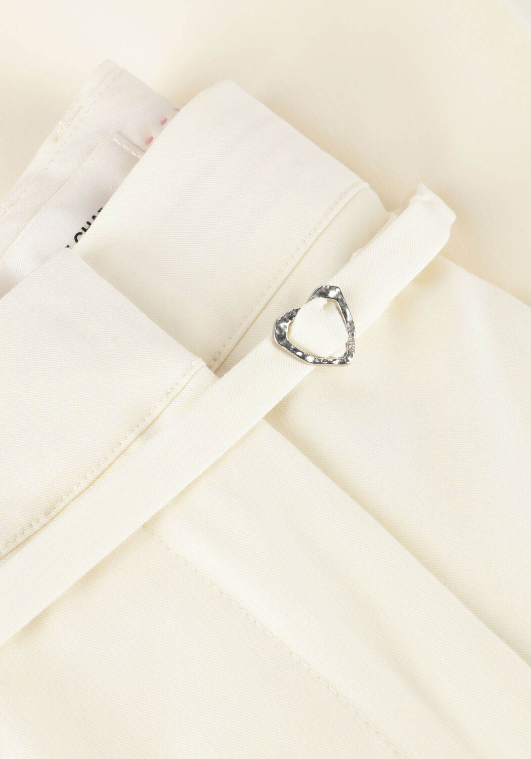 Beige FABIENNE CHAPOT Weite Hose NELSAN TROUSERS - large