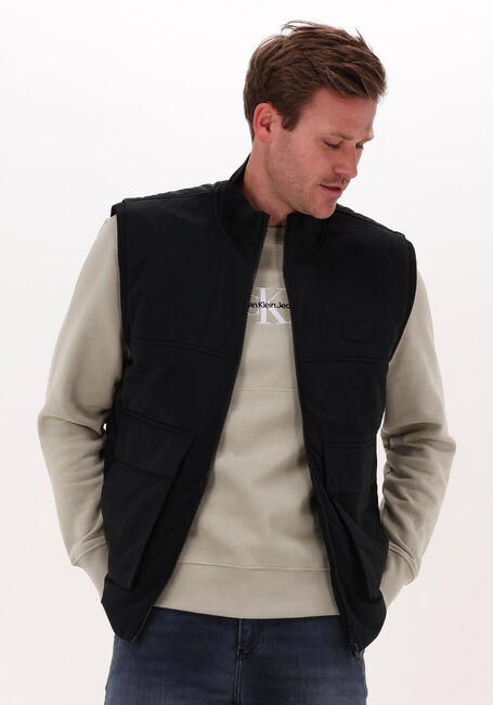 Schwarze CALVIN KLEIN Bodywarmer LIGHTWEIGHT SEASONAL VEST - large