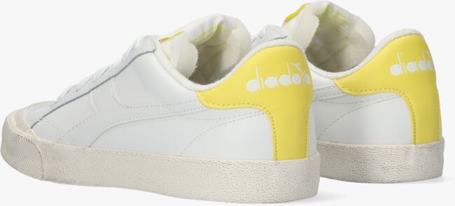Weiße DIADORA Sneaker low MELODY MID LEATHER DIRTY - large