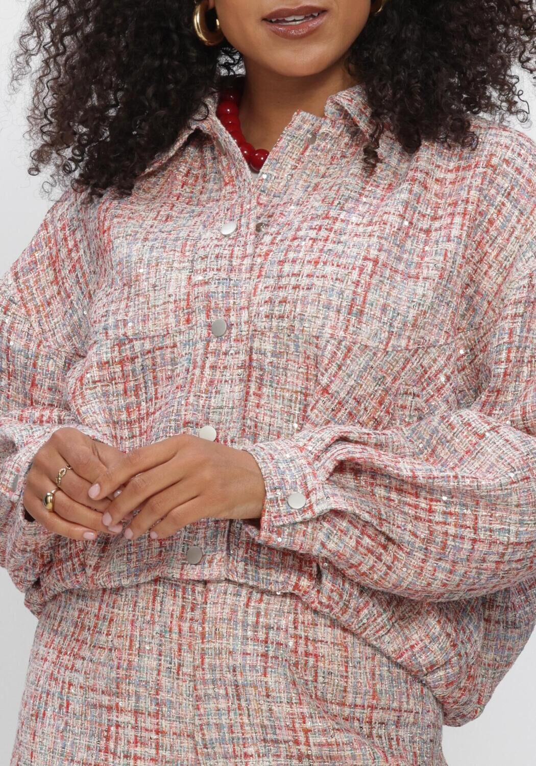 Mehrfarbige/Bunte STUDIO AMAYA Jacken 262-ST36 - large