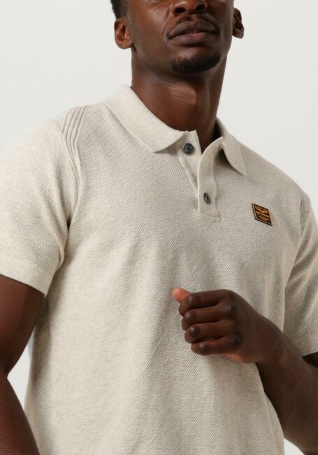 Beige PME LEGEND Polo-Shirt SHORT SLEEVE POLO KNITTED - large