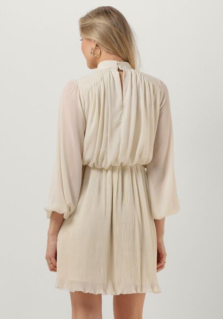 Beige SELECTED FEMME Minikleid SLFSIMONE SHORT PLISSE DRESS - large