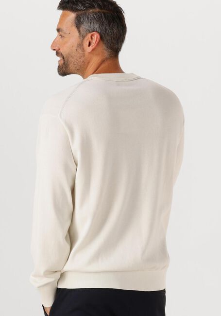 Ecru CALVIN KLEIN Pullover LS EZ COTTON CREWNK SWEATER 12GG - large