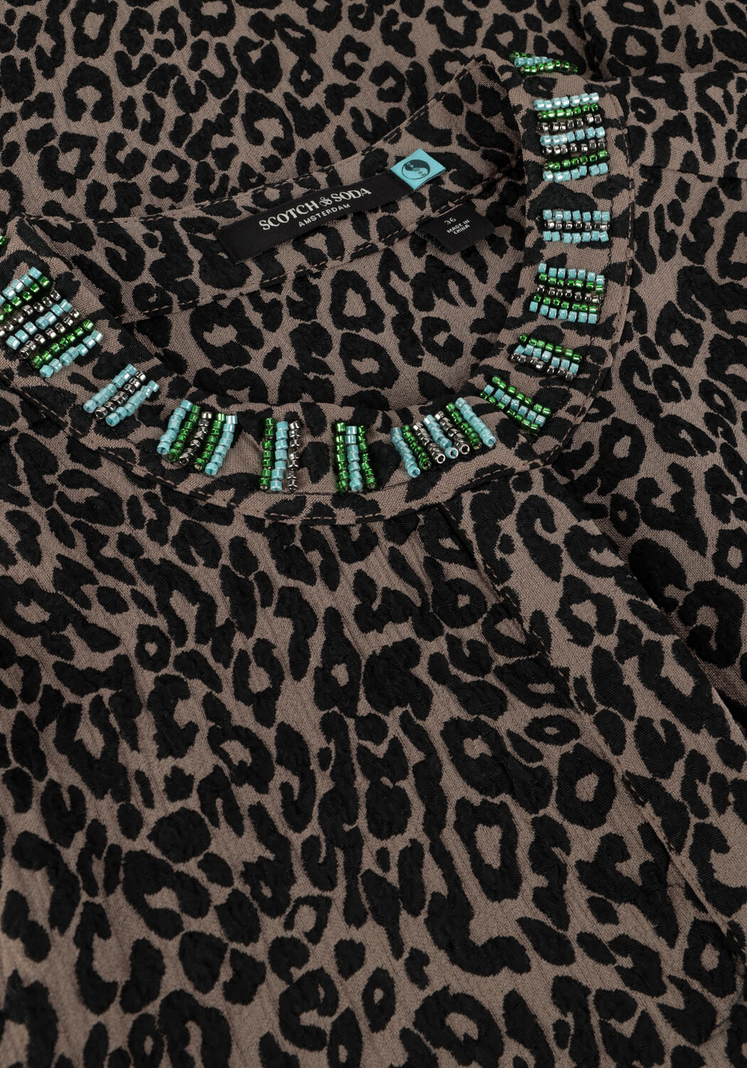 Braune SCOTCH & SODA Jumpsuit JACQUARD JUMPSUIT - large