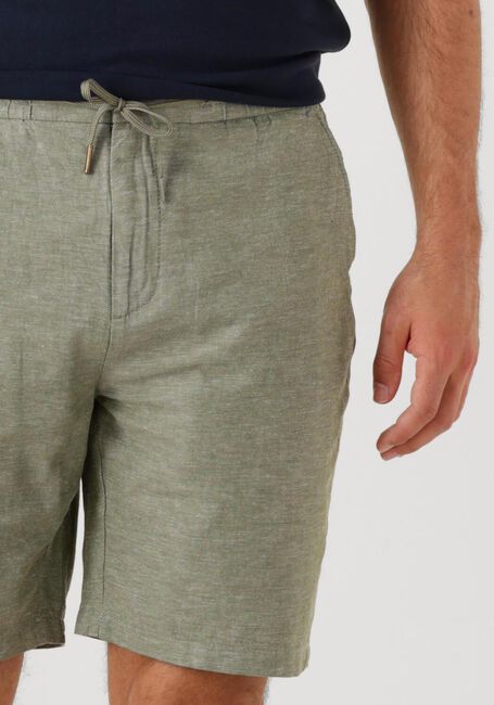 Olive SCOTCH & SODA Kurze Hose FAVE COTTON/LINEN TWILL BERMUDA - large