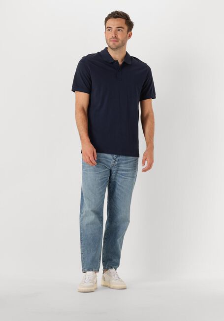 Dunkelblau SCOTCH & SODA Polo-Shirt LOGO PIQUE POLO - large