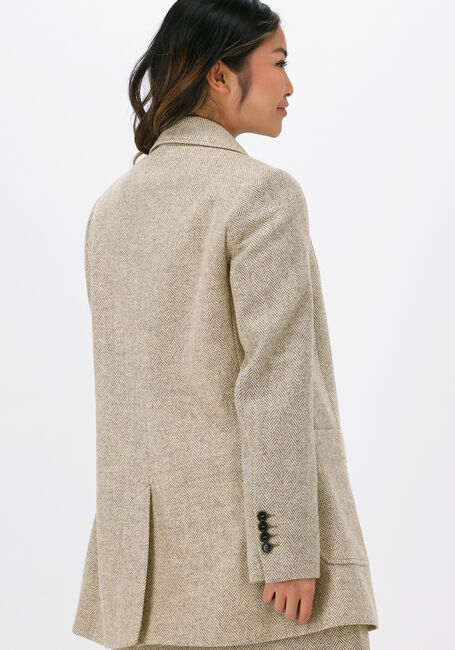 Beige VANILIA Blazer NATURAL WOOL COLBERT - large