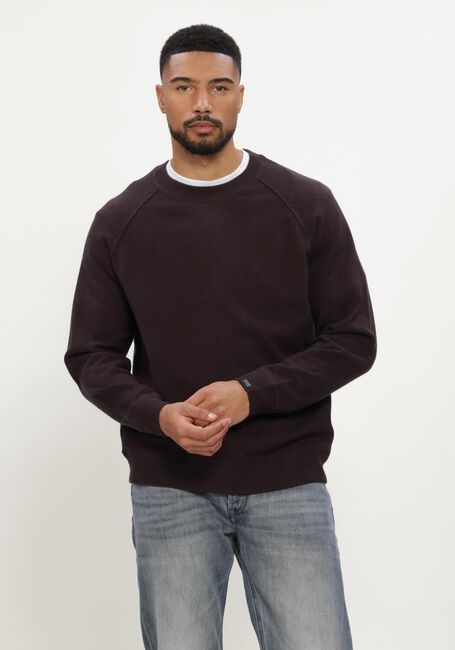 Braune BUTCHER OF BLUE Pullover CLIFDEN SWEAT CREW - large